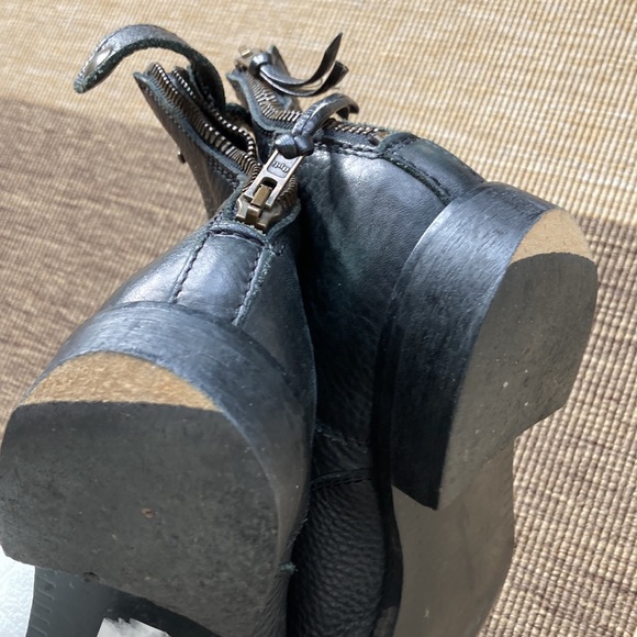 J.Crew pebbled leather flat booties - Picture 7 of 9